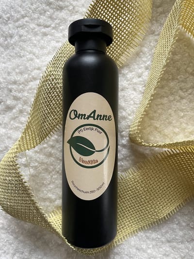 Douche en Bad Schuim Vanille 500 ml. Puur Natuur! van OmAnne Prijs Inclusief Verzending!!