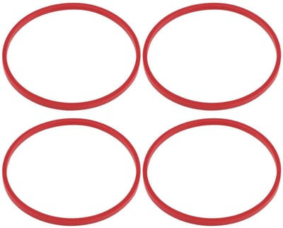 4 Stuks Carburetor O-Ring Seal Vervangingsonderdelen voor Briggs & Stratton en Craftsman Motoren van 11 tot 19 PK, Geschikt voor Diverse Tuinmachines en Gereedschappen