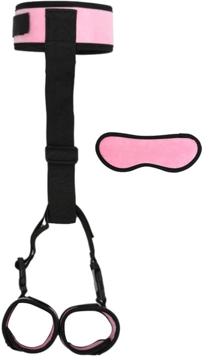 Volwassen Oogmasker Set - Nek & Boeien - Verstelbare Bindriem - Masquerade & Cosplay Speeltje