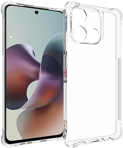 Coverup Hoesje - Geschikt voor Motorola Moto G56 Hoesje - Coverup TPU Back Cover met AirBag Corners - Transparant