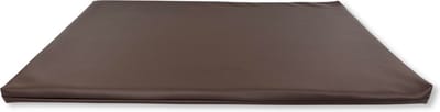 Topmast Leatherlook Benchkussen - Bruin - 60 x 45 cm - Benchmat - Benchmatras - Spatwaterdicht - Hondenkussen