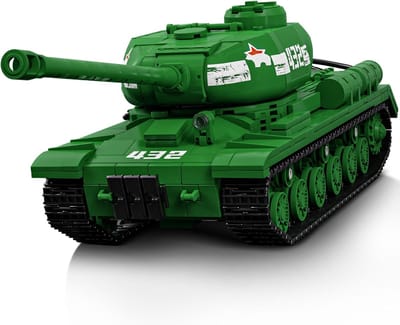 Bouwblokken Set - Model Bouwset - Hobby Bouwen - Realistisch Ontwerp - 1419 Stukjes - Groen