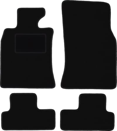 Zwarte veloursmatten voor: Mini Cooper R56 hatchback (2006-2013)
