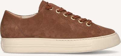 Paul Green 4081 Sneakers - Suède - Dames - Bruin - Maat 37