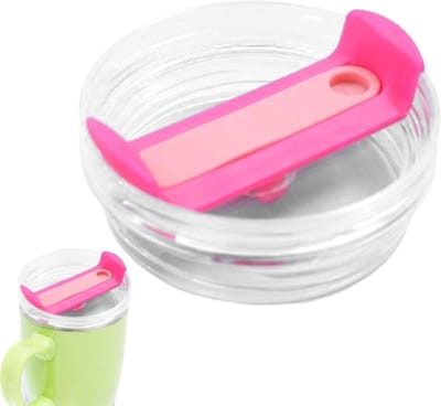 Bekers Deksel Vervanging - Deksels voor Bekers - Spill-Resistant Drinken - Duurzaam Polypropyleen - 40 oz - Hot Pink