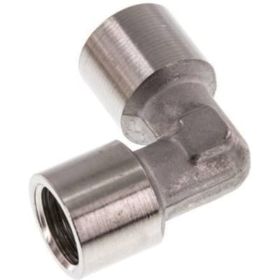 G 1/4'' RVS L-Fitting 90graden 150 Bar - FL2E-F-SH-014G