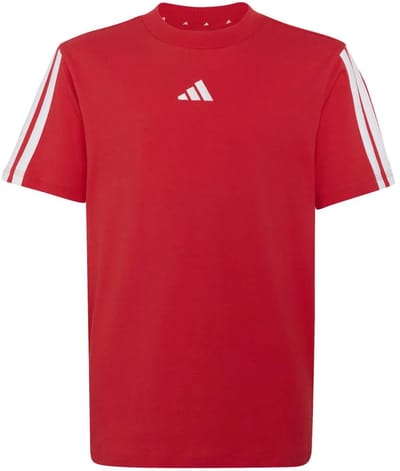 Adidas Essentials T-shirt Met Korte Mouwen Rood 9-10 Years Kinderen