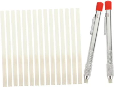 Markeerpennen Set - Speksteenhouders - Metaal Bewerken - Gestructureerd Gripoppervlak - 13 cm Lengte - Diverse Kleuren