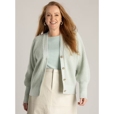 YEST CURVE Harmonia Cover ups - Mint Grey - maat 1(48)