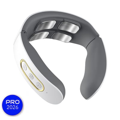 Neuro Neck Pro - Neuronek Pro - Nek Massage Apparaat - Draadloos Nekmassageapparaat met Warmtefunctie