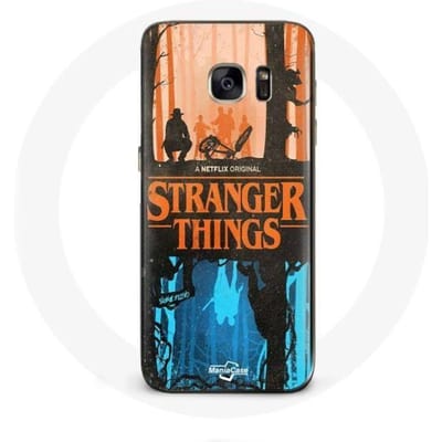 Samsung Galaxy S7 hoesje Stranger Things Friends Cover