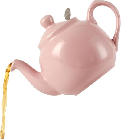 SnelShoppen - Keramische Theepot met Infuser, Japanse Sakura Roze, 2 Koppen (600ml), Perfect voor Losse Thee, Ideaal voor Thuis en Tuin