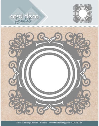 Card Deco Essentials - Aperture Dies Holly Round