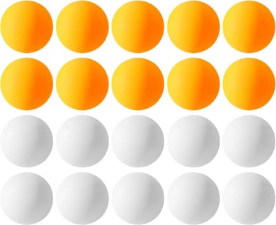 Set van 20 Tafeltennisballen voor Training en Plezier