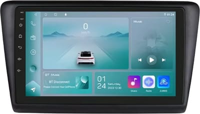 Autoradio met bluetooth - Carplay - Voor Skoda Rapid (2013-2019) - Geschikt voor Apple en Android - Stereo - Navigatie - Navigatiesysteem auto - 1GB 32GB
