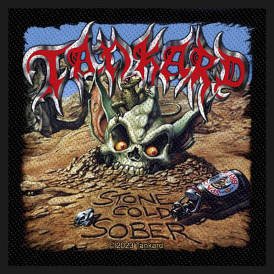 Tankard - Stone Cold Sober Patch - Zwart