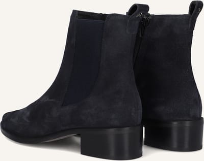 Paul Green 8271 Enkellaarsjes - Enkelboots met rits - Dames - Donkerblauw - Maat 37