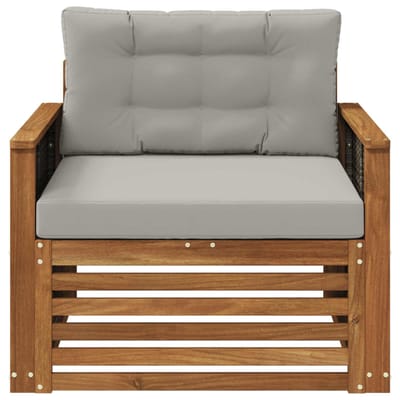 vidaXL - Buiten - Midden - Sofa - Naturel
