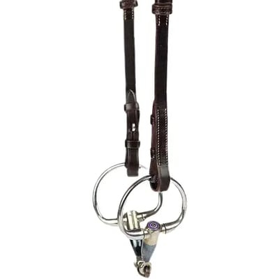 Paardenhoofdstel accessoire PS of Sweden French White Stitching