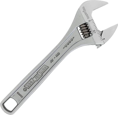 Verstelbare Moersleutel - Momentsleutel - Vastzetten en losdraaien - Langere kaken betere grip - 6 inch - Zilver