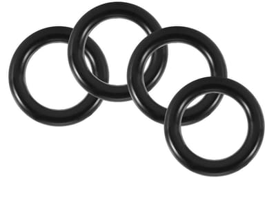 MTTproducts - Sealing Ring - Waterdichte O-Ringen - Ideaal voor irrigatie - Zwart - PVC O-Ringen - Perfect voor leidingen - 50 stuks