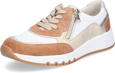 Waldläufer dames sneaker H-April bruin wit