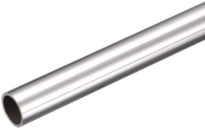 Dailygoods- Roestvrijstalen Buis 17mm Buitendiameter - Ronde Naadloze Buis - 1mm Wanddikte - 250mm Lengte - Corrosiebestendig - Hoogglans Gepolijst - Metalen Buis