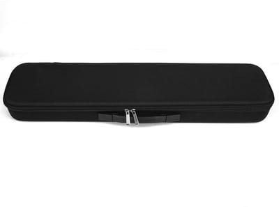 Dailygoods- Hengeltas Schokbestendig - Opbergtas voor Vissen - Waterdicht - Grote Capaciteit - Draagbaar - EVA Materiaal 62,5 x 16,5 x 7 cm - Vissentas