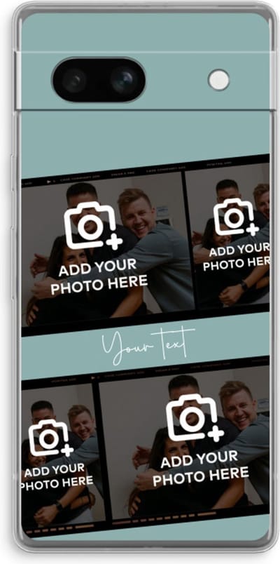 Gepersonaliseerd - Case Company® - Hoesje geschikt voor Google Pixel 7A hoesje - Filmrol N°2 - Soft Cover Telefoonhoesje - Bescherming aan alle Kanten en Schermrand