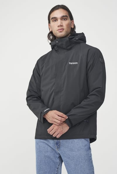 Tenson Biscaya Evo Jkt M - Regenjas - Heren - Zwart - Maat S