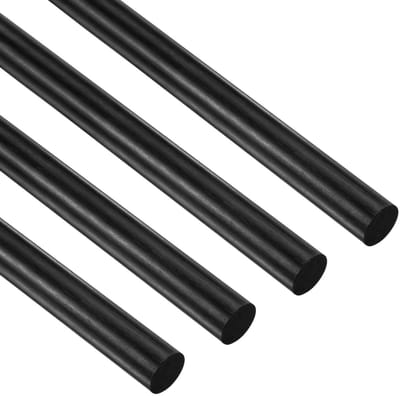 Carbon Fiber Staven 200mm, Diameter 8mm, Stevige Staven voor RC Vliegtuigen, Quadcopter en Modelbouw