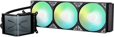 TRYX Panorama SE ARGB - CPU-koeler - 360mm radiator (3x 120mm fans) - Socket 1150, 1151, 1155, 1156, 1200, 1700, 1851, AM4 - Zwart