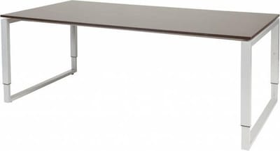 Vergadertafel - Verstelbaar - 200x100 logan - alu frame