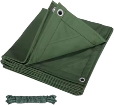 Deurluifel 300x400cm Groen - Waterdicht, Zwaar en Camping & bescherming - Voor Luifel, Tent, Auto en Boot