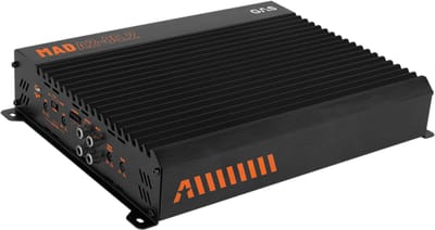 Gas Mad Level 2 Two Channel Amplifier - voor Auto Geluidssystemen en Hoogwaardige Geluidskwaliteit