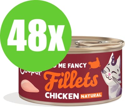 48x Edgard & Cooper Cat Fillets Chicken - 70 gr - Natvoeding Kat