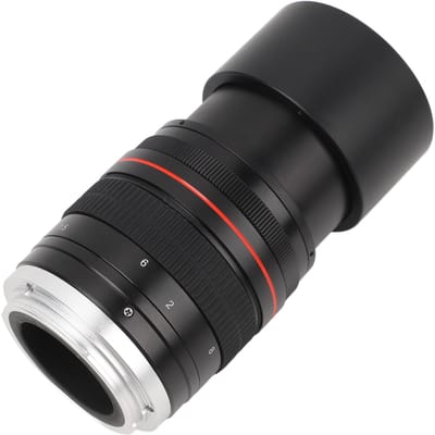 135mm F2.8 Telelens Legering Optisch Glas Full Frame Groot Diafragma Portretlens voor 80D 70D black