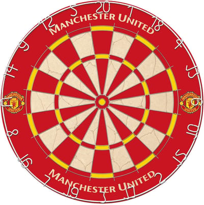 Dartbord - Dartspel - Wedstrijd Darts - Officiële Licentie - 45cm Diameter - Rood