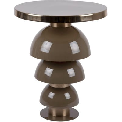 Leitmotiv Bijzettafel Tess - Groen - Ø46cm - Modern