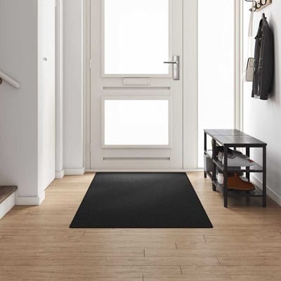 vidaXL - Tapijt - Loper - Antraciet - 100 - x - 300 - cm - 100% - Polypropyleen