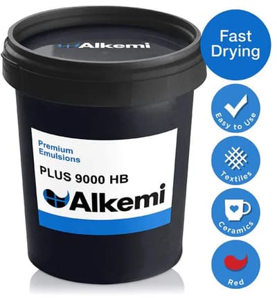 MacDermid Plus 9000 High Build Zeefdruk Emulsie – Professionele SBQ Fotopolymeer – Perfect voor Plastisol Inkten & Textieldruk – Snelle Belichting – Extra Duurzaam