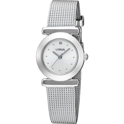 Lorus RRS53RX9 horloge dames - zilver - edelstaal - 23 mm