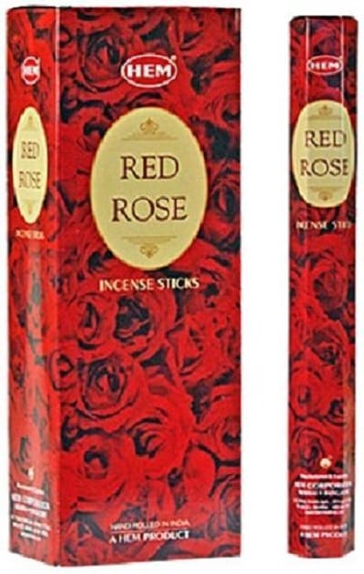 Hem Wierook Red Rose (6 pakjes)