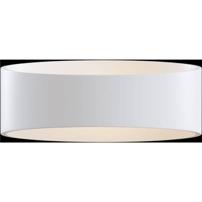 Maytoni LED wandlamp Trame, ovale vorm in wit