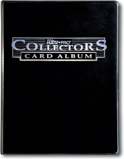 9-Pocket Portfolio Collectors Black C12