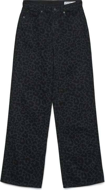 VERO MODA - VMTESSA HR WIDE JEANS ANIMAL PRINT GA - Dames - Jeans