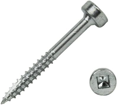 Zakgatschroeven Fijne Draad Pan-Kop 1-1/4 inch #6 Montagebevestiging
