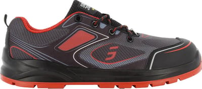 Safety Jogger Cador S1P Veiligheidsschoen SlipvastSRC-ESD Rood - Maat 41
