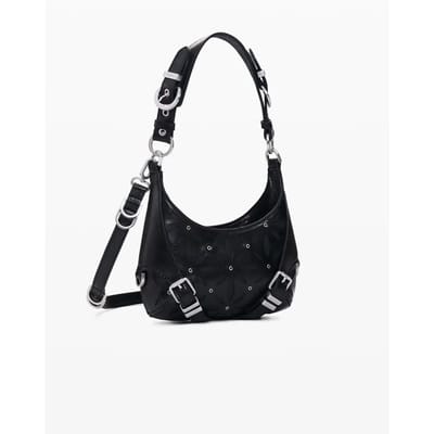 Desigual handtas schoudertas Coriolis Haiti Mini Hand Bag Black zwart