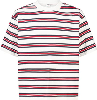 America Today Eddie Jr White/red Maat: 158/164 | Overhemden Outlet | Unisex | Wit